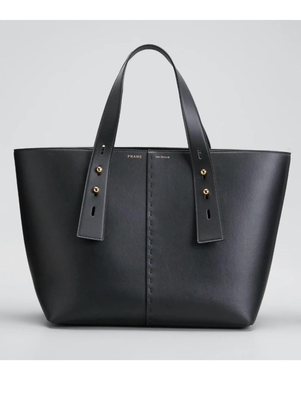FRAME Les Second Medium Tote Bag in Navy